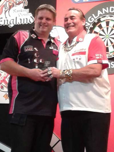 England Matchplay Champion 2014 with Bobby George - Scott Mitchell Timeline